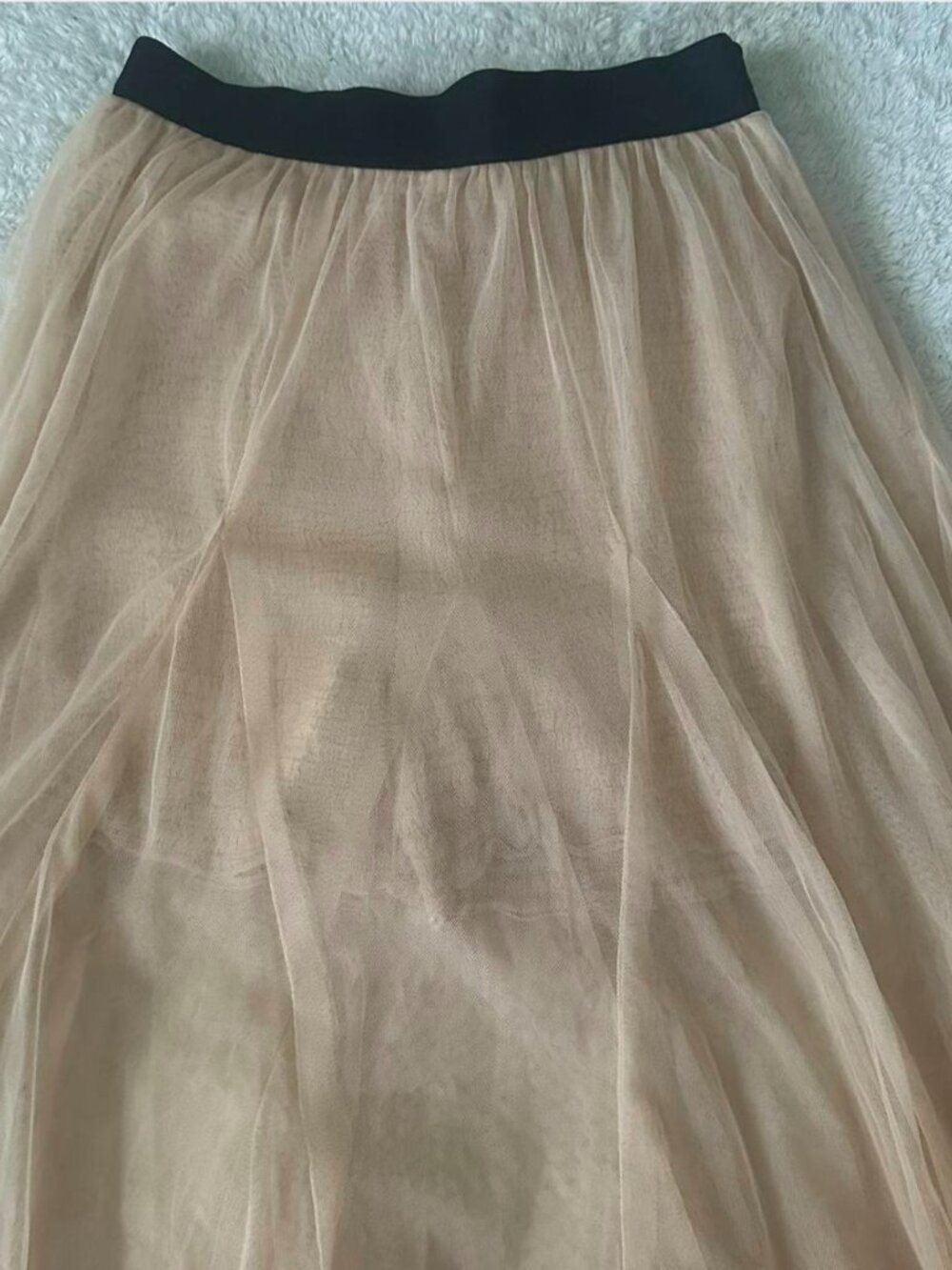Free People FP One Rhea Tulle Maxi Skirt – Sunset Ombre – Size Large - Picture 16 of 16